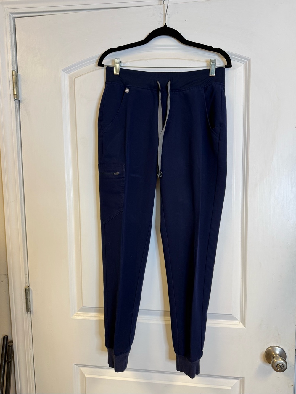 FIGS Zamora Jogger Scrub Pants Navy Blue Technical Collection